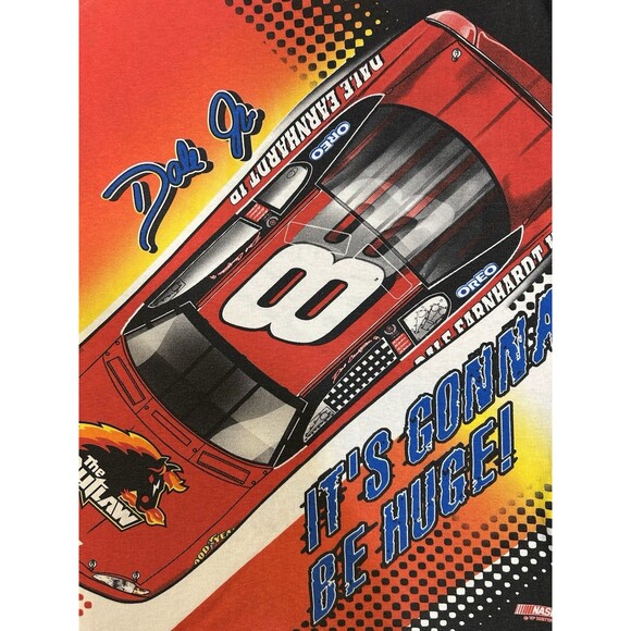 Vintage Dale Earnhardt Jr. Chase NASCAR All Over Print T-Shirt Medium - Picture 3 of 8